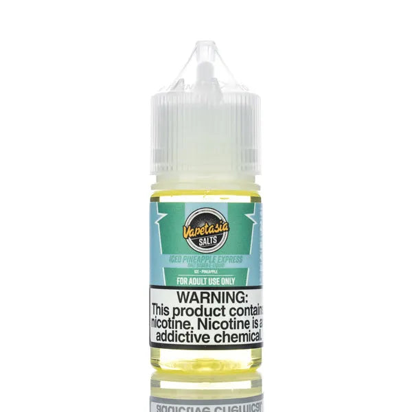 Vapetasia E-Juice Salts - ICED Pineapple Express - 30ml - Black Coral